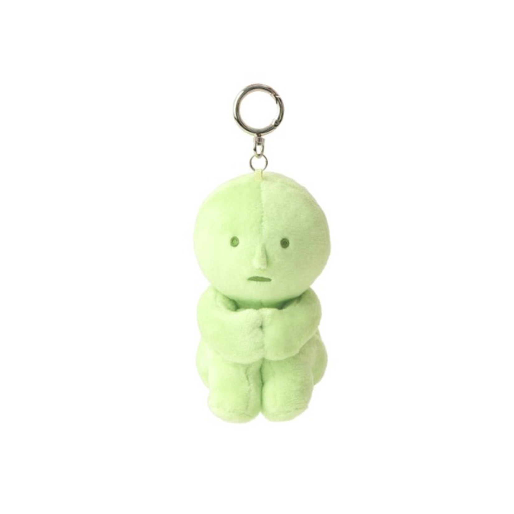 Dreams USA Hugging Knees Smiski Plush Keychain
