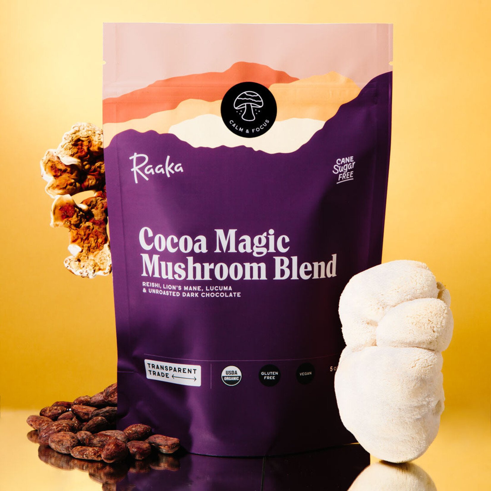 Raaka Cocoa Magic Mushroom Blend