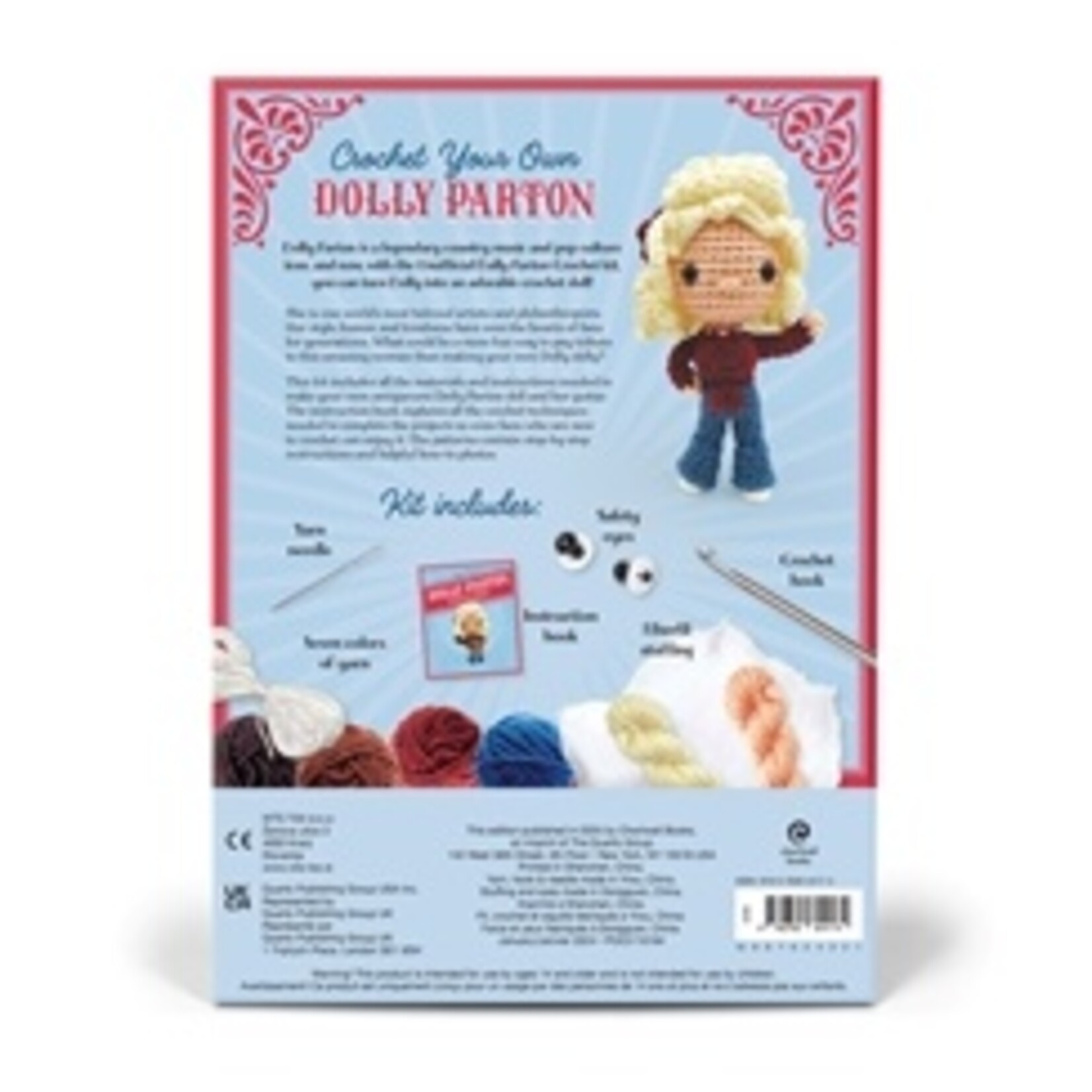 The Quarto Group Unofficial Dolly Parton Crochet Kit
