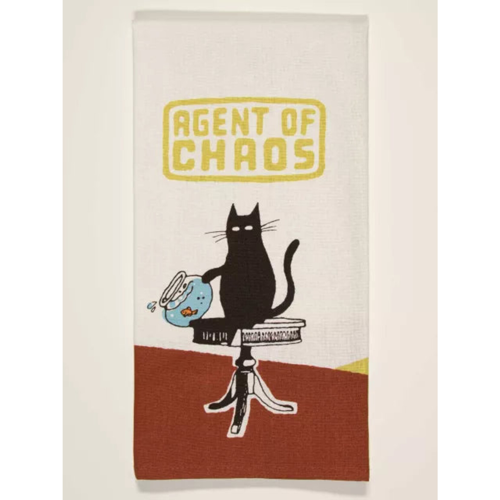 Blue Q Agent of Chaos Dish Towel