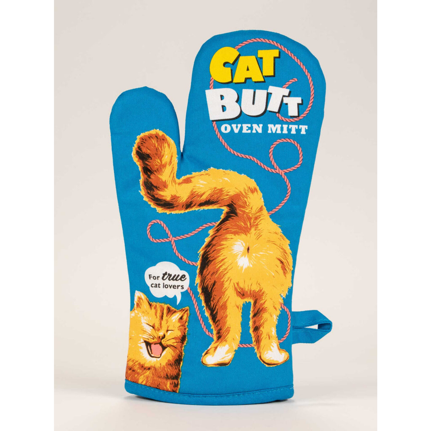 Blue Q Cat Butt Oven Mitt