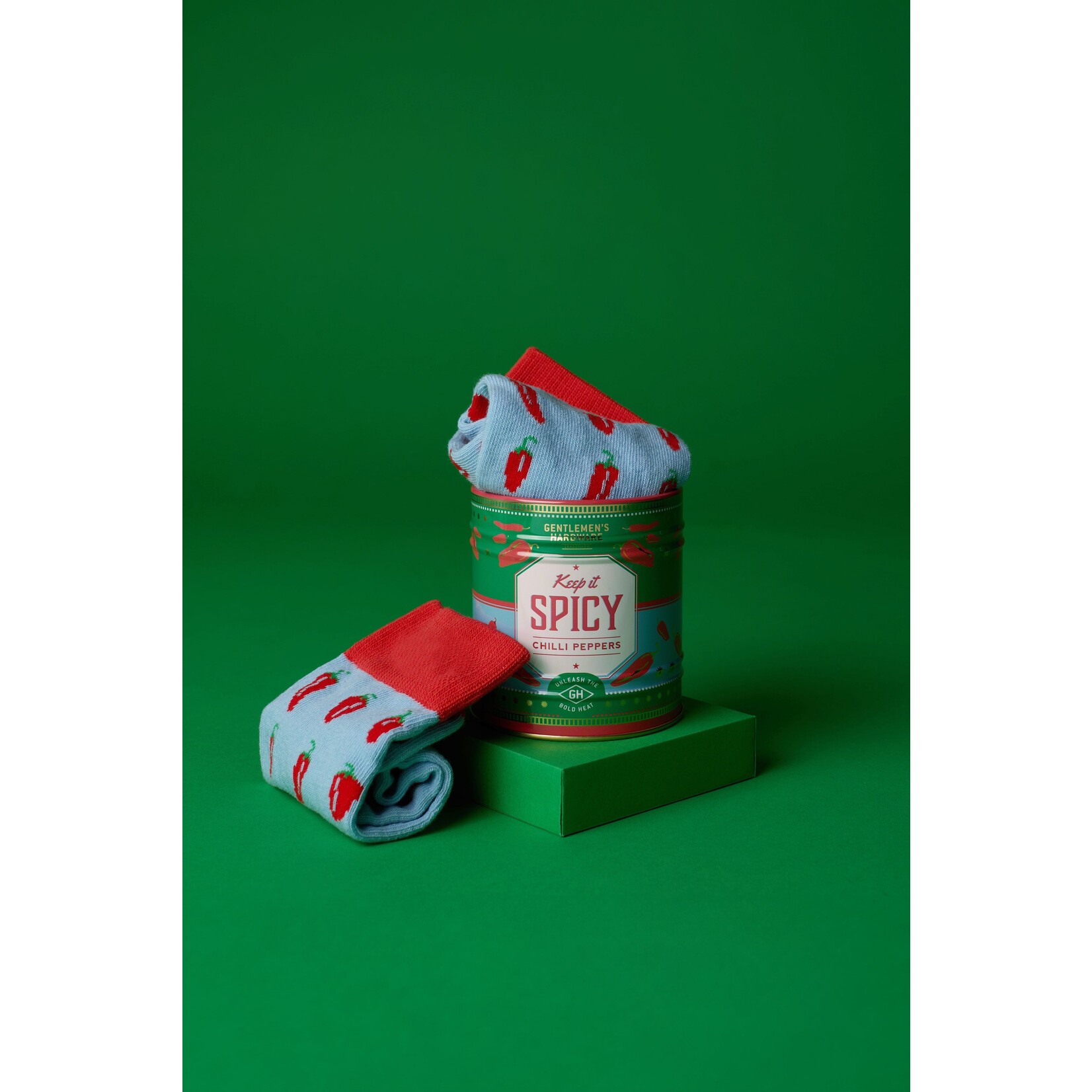 Gentleman's Hardware Chillies Socks in a Can
