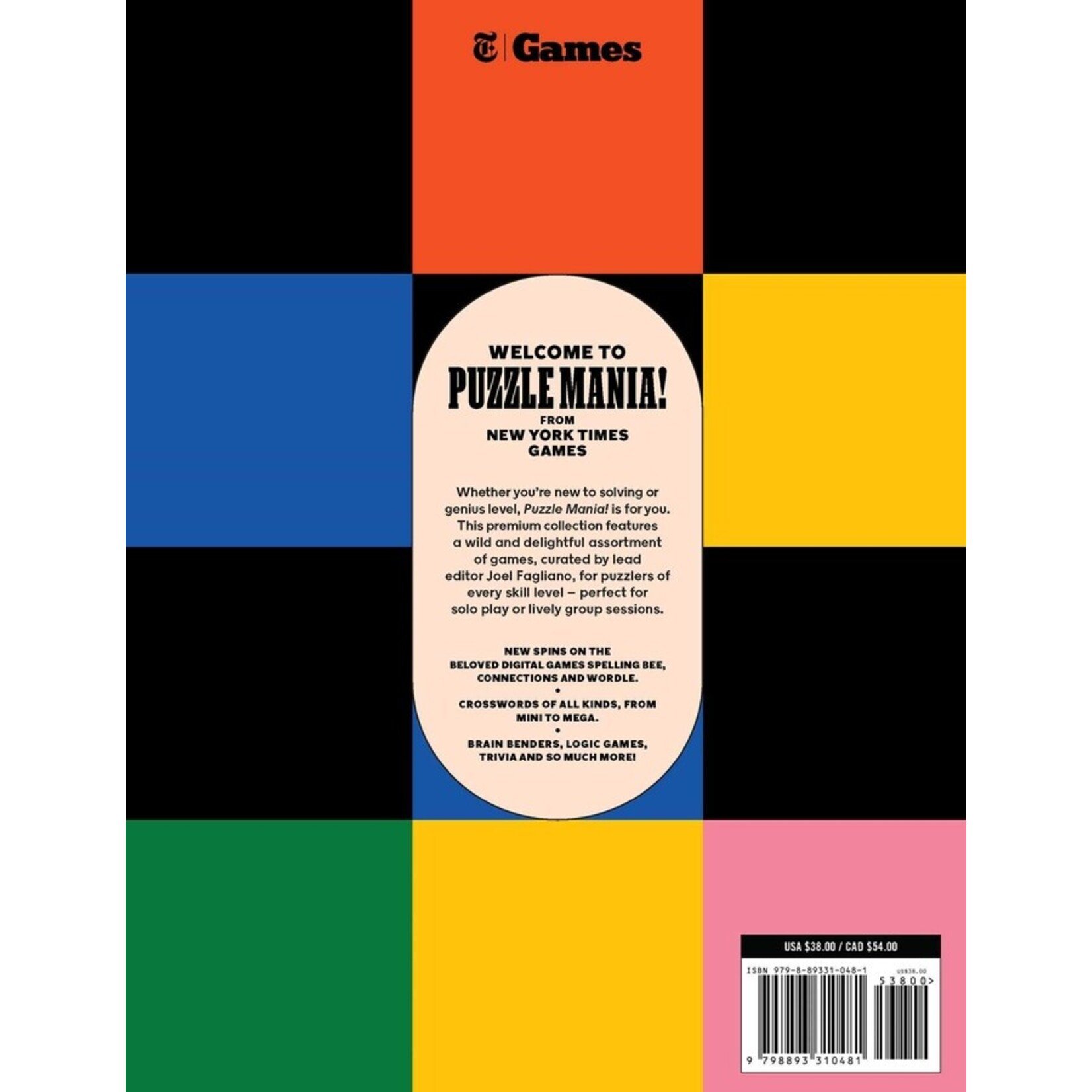 Simon and Schuster NY Times Puzzle Mania!