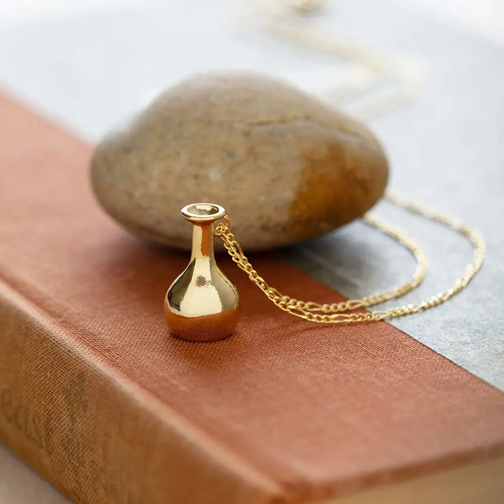 A Mano Tiny Ancient Vessel Pendant Necklace