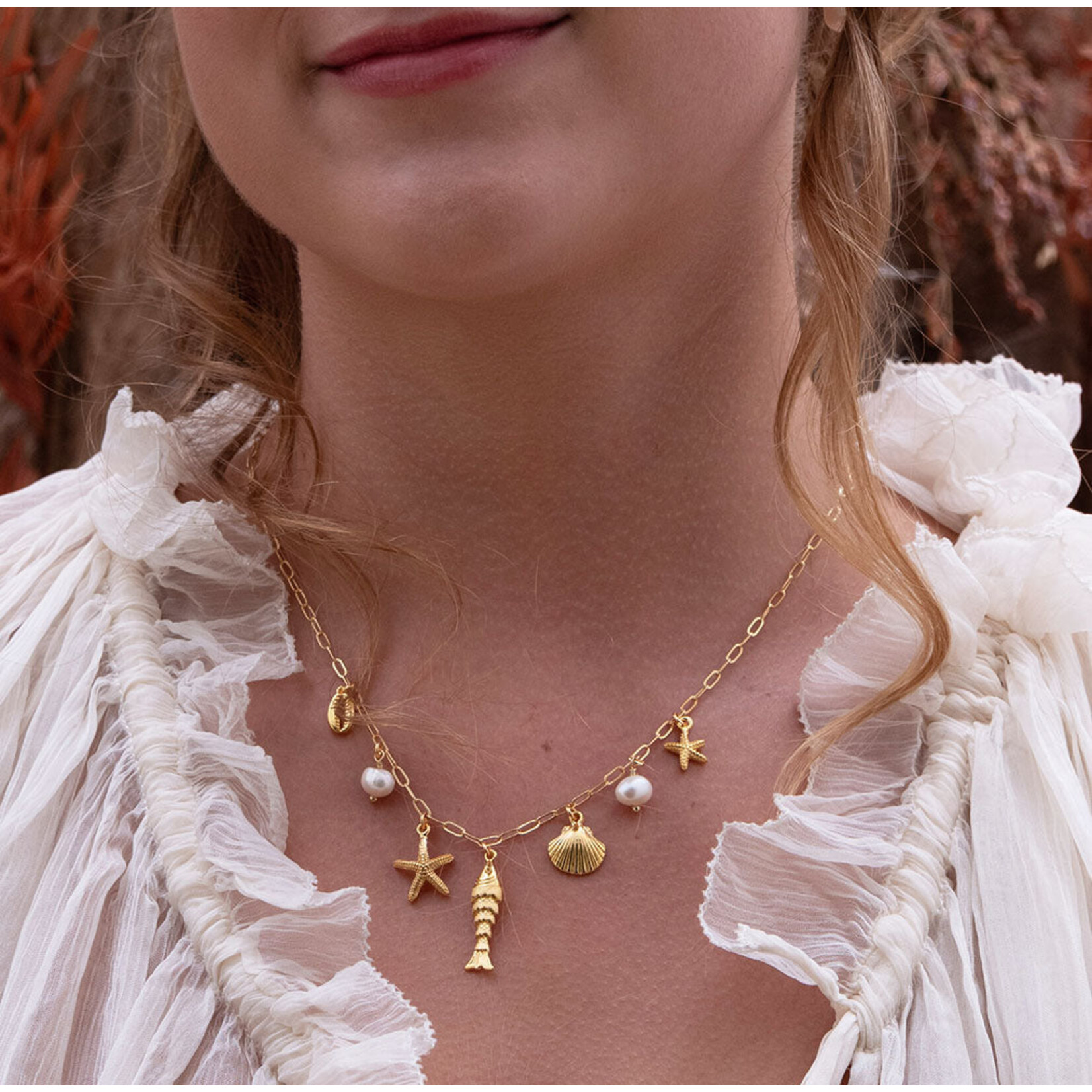 A Mano Pacifica Charm Necklace