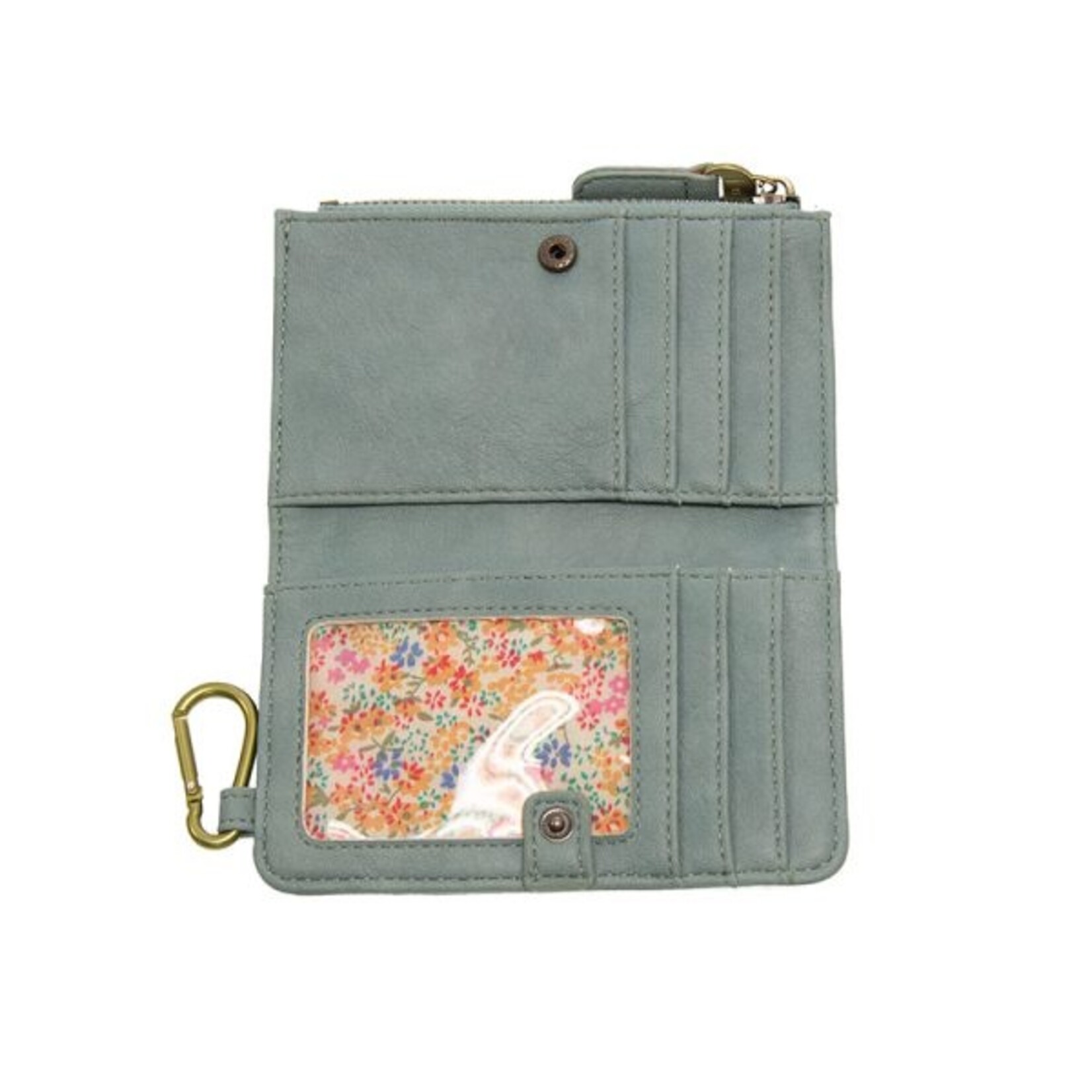 Joy Accessories Bobbie Wallet in Light Denim