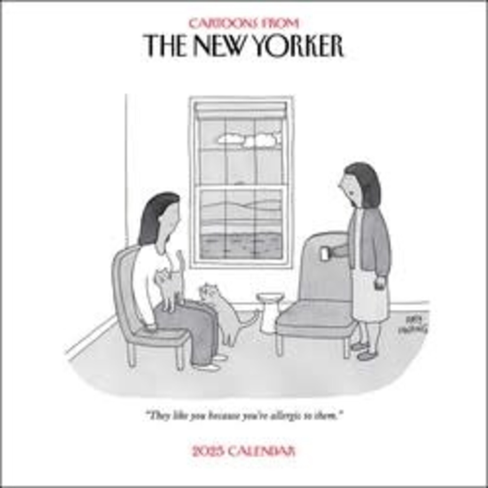 Simon and Schuster Cartoons from The New Yorker Boxed Calendar 2026