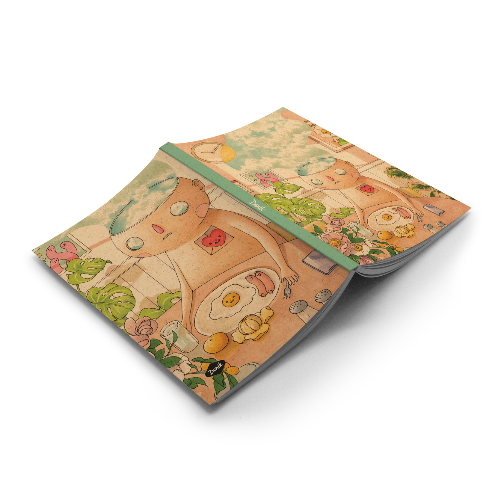 Denik Happy Place Classic Layflat Notebook