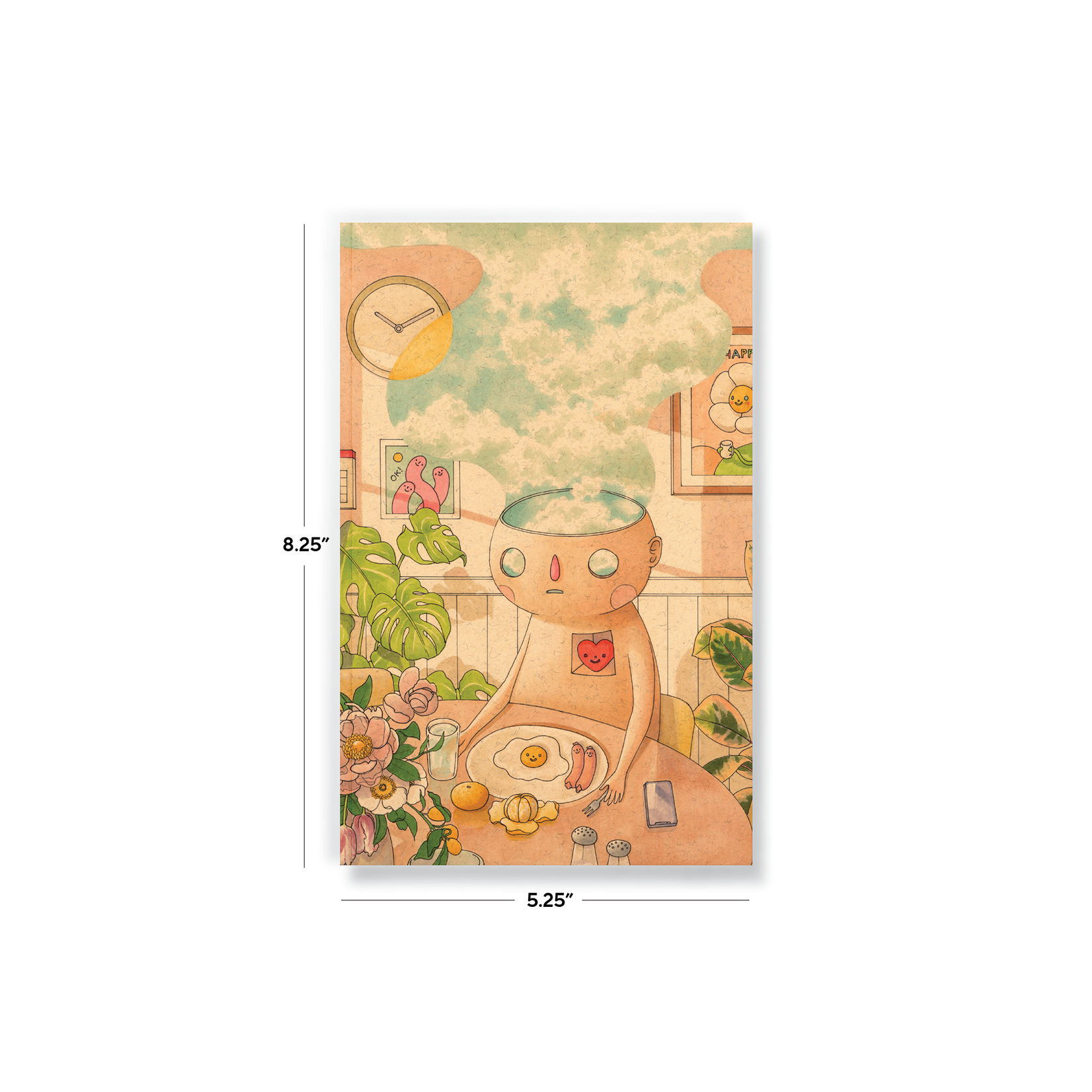 Denik Happy Place Classic Layflat Notebook