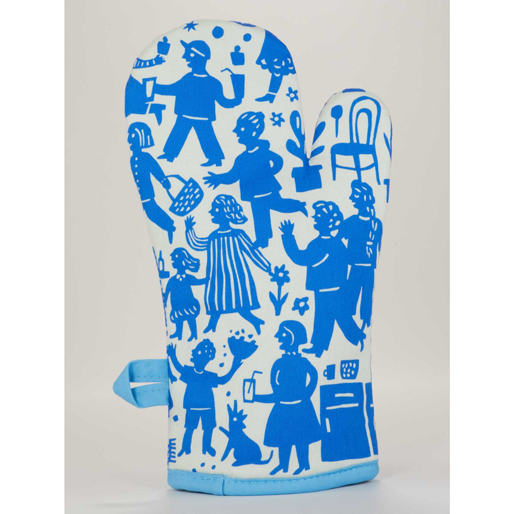 Blue Q Party in the Kitchen Oven Mitt