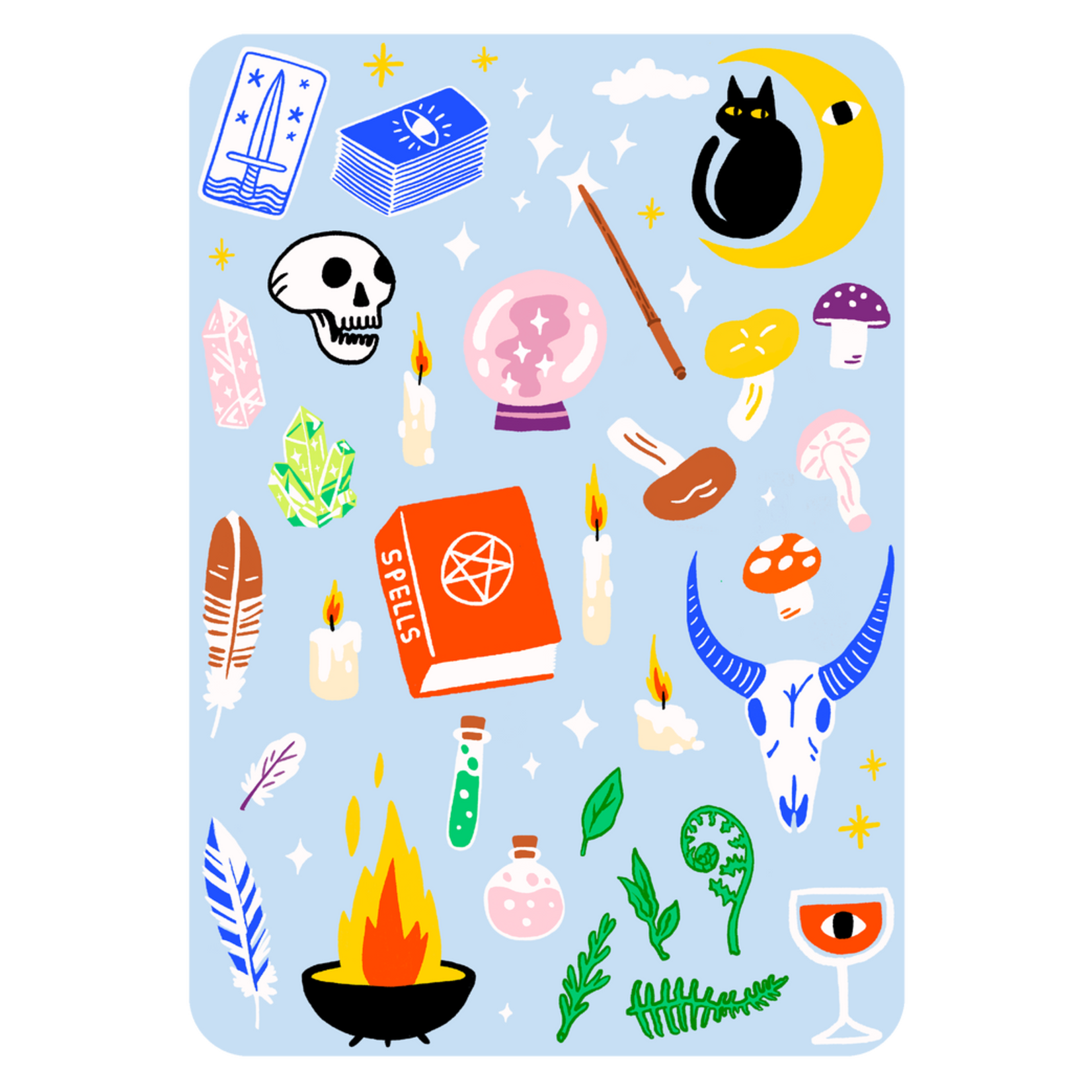 Occult Classics Iron-On Transfer Sheet