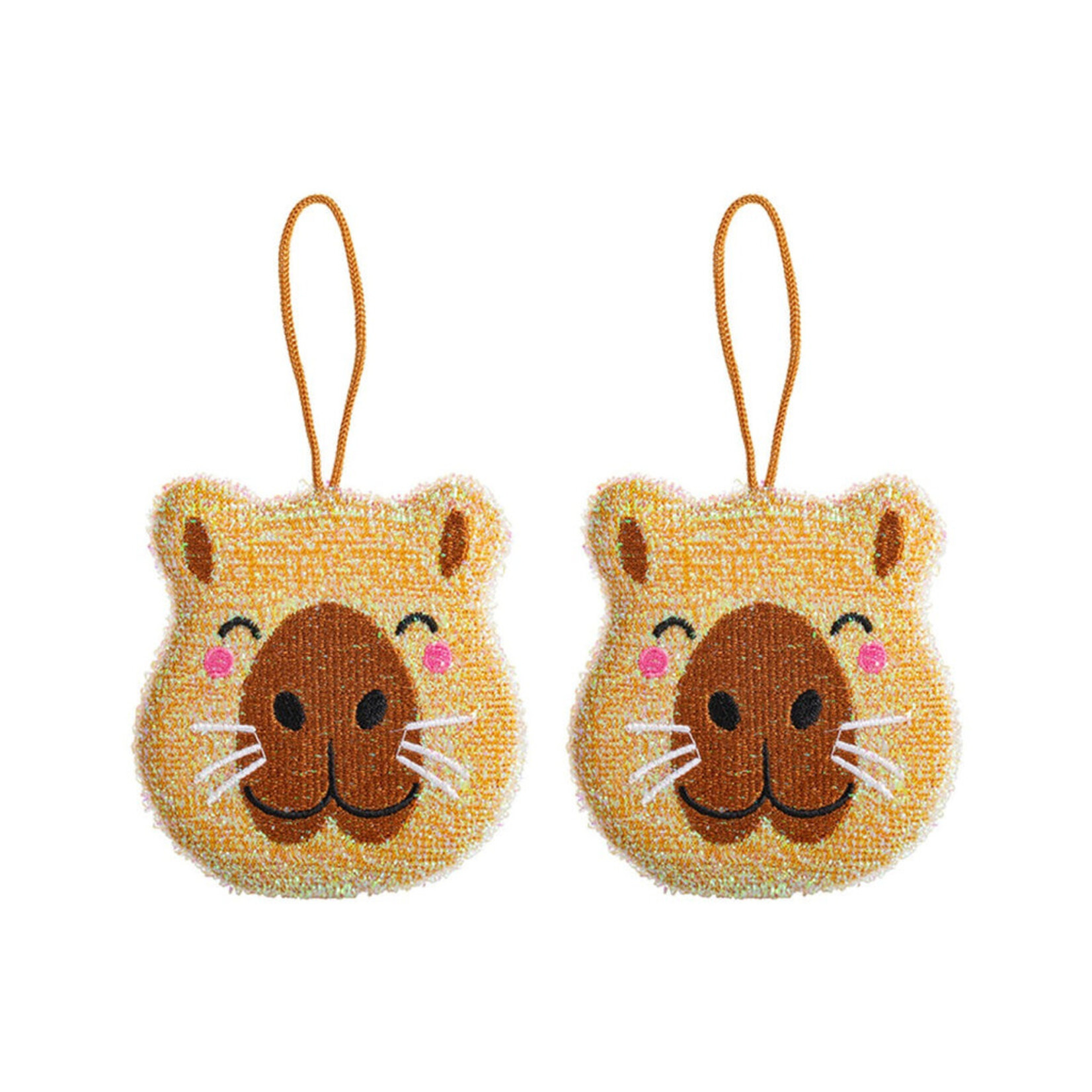 Kikkerland Capybara Sponge Set