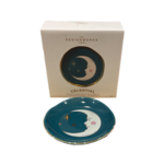 Designworks Ink Teal Moon Trinket Dish