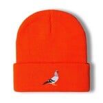 Pigeon Beanie in Orange