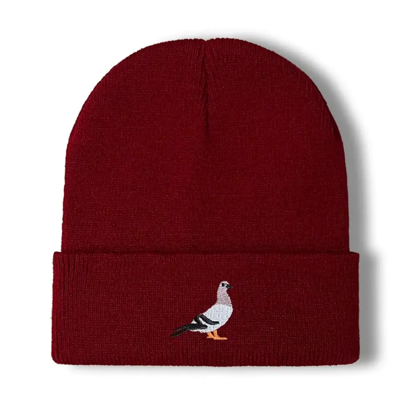 Pigeon Beanie in Burgundy