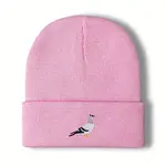 Pigeon Beanie in Pink