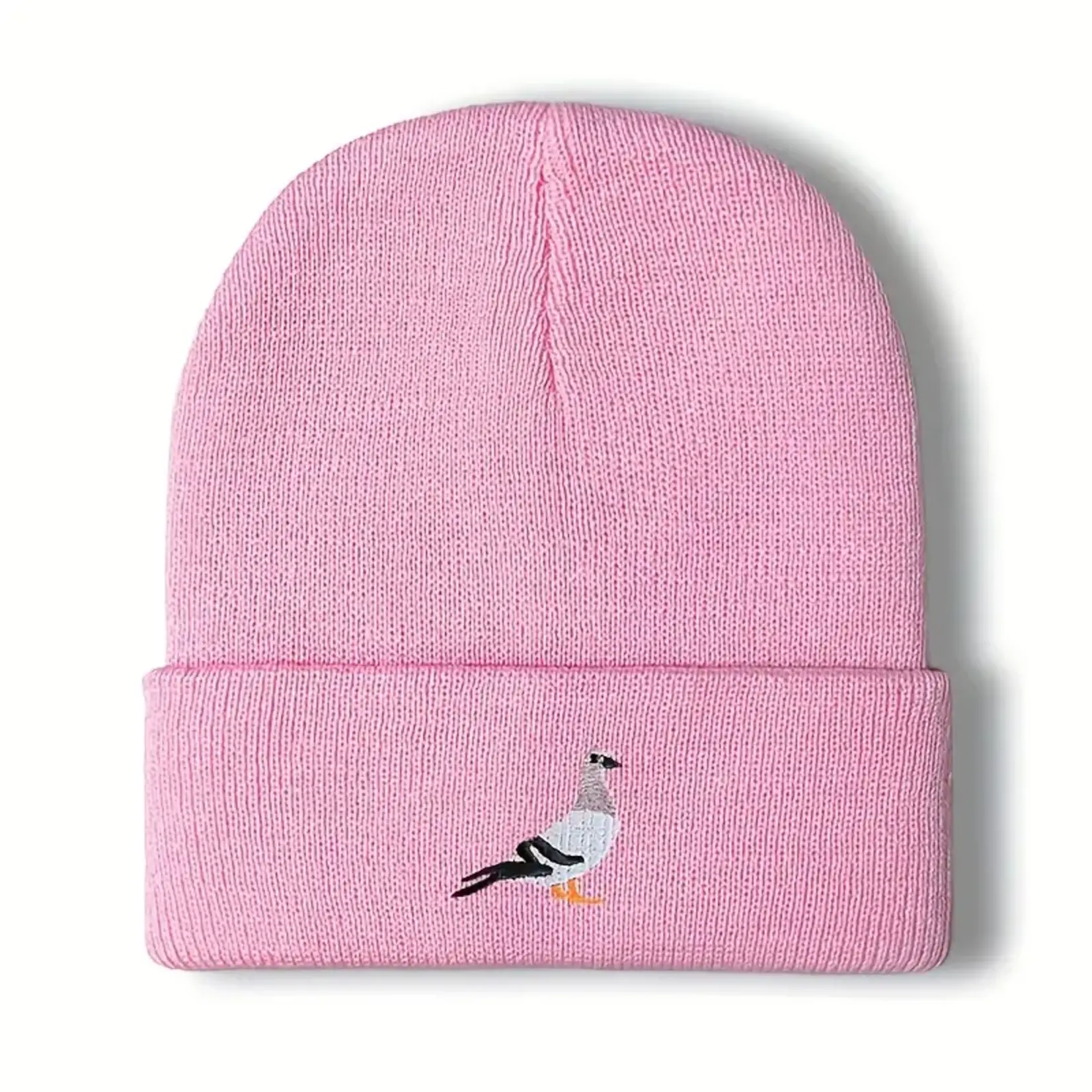 Pigeon Beanie in Pink