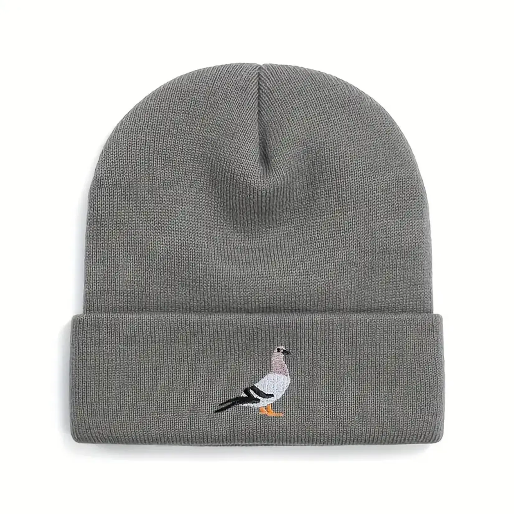 Pigeon Beanie in Gray
