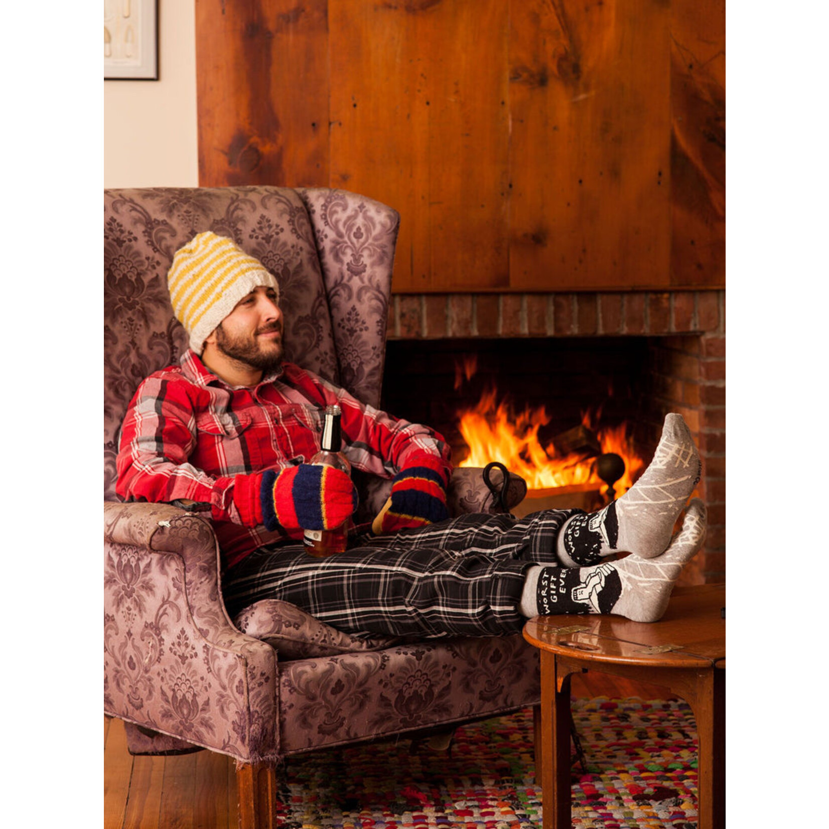 Blue Q Worst Gift Ever Men's Socks