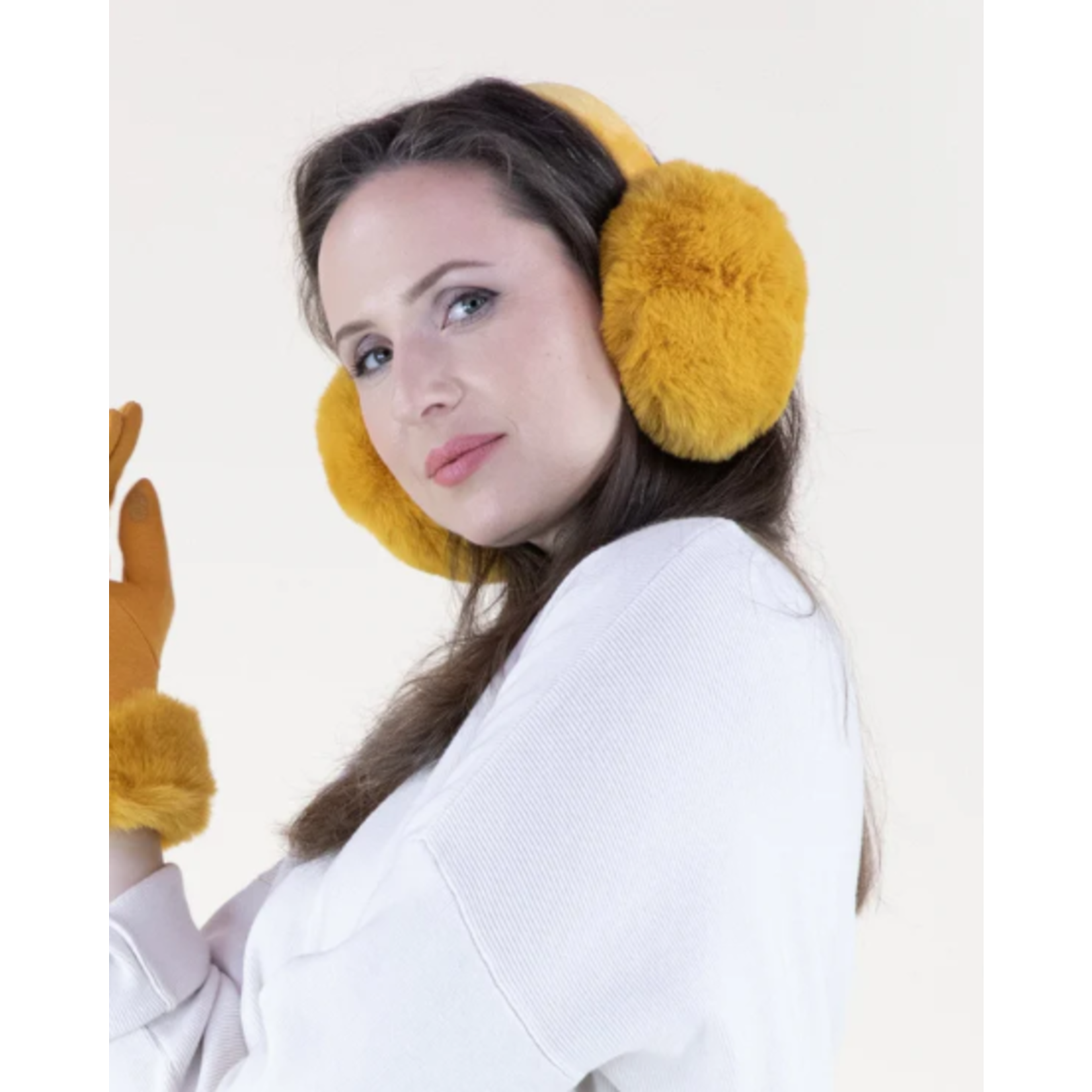 Original USA Faux Fur Earmuffs