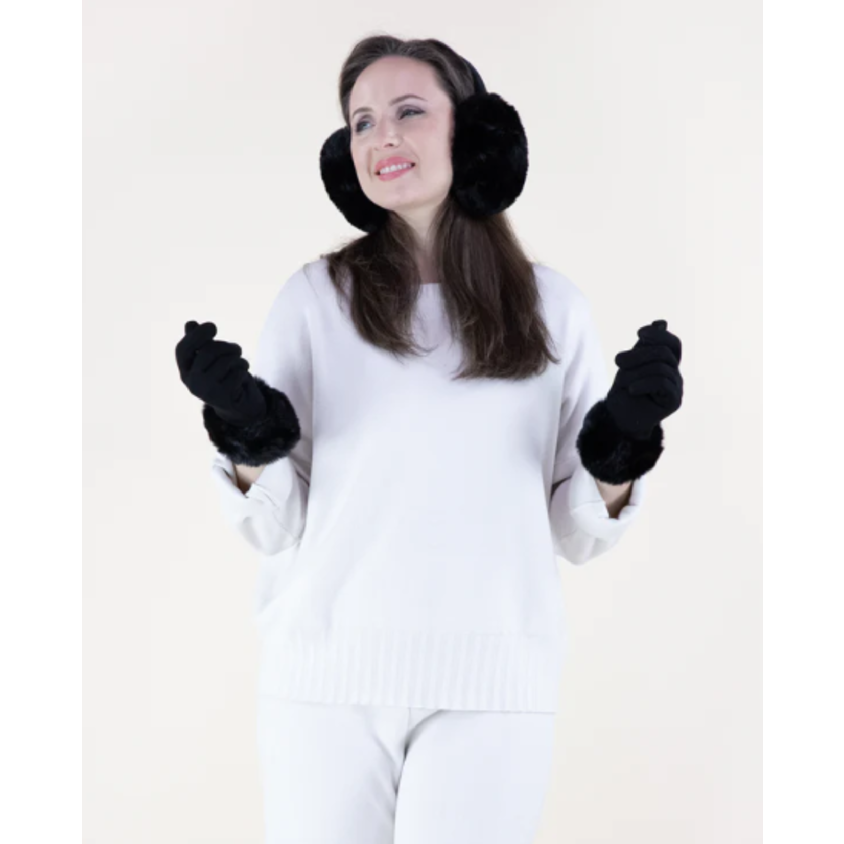 Original USA Faux Fur Earmuffs