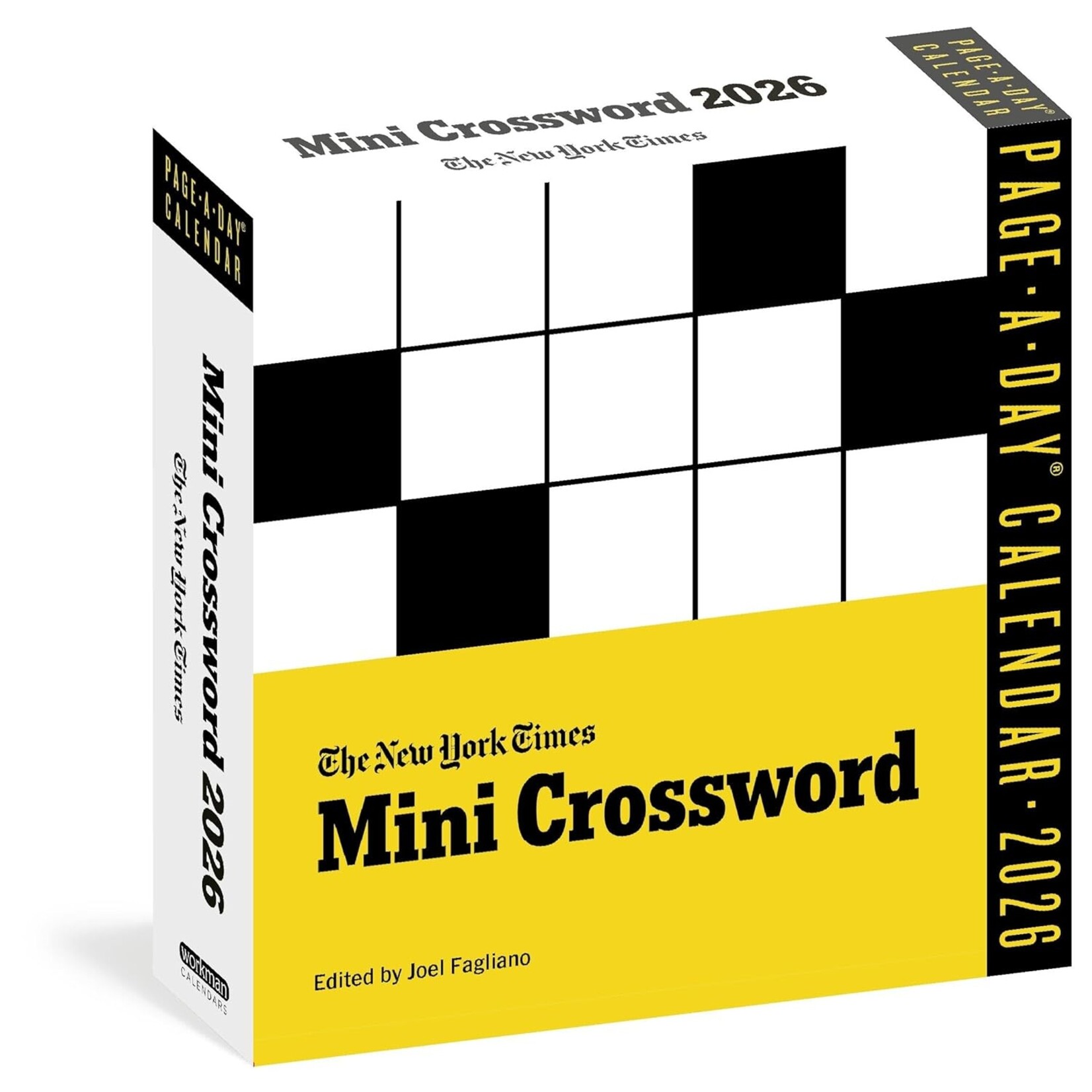 Simon and Schuster New York Times Mini Crossword Puzzle Boxed Calendar 2026
