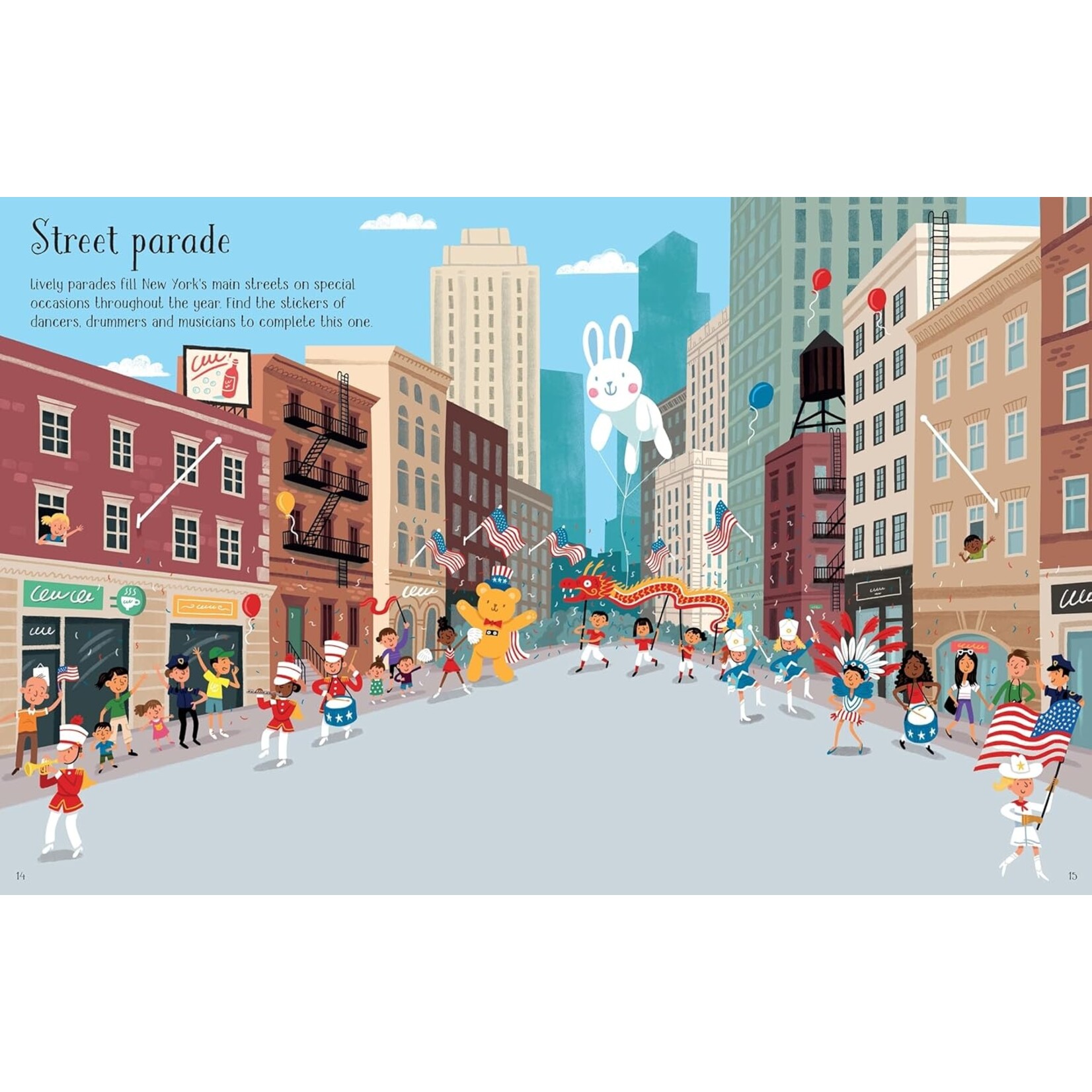 HarperCollins First Sticker Book New York