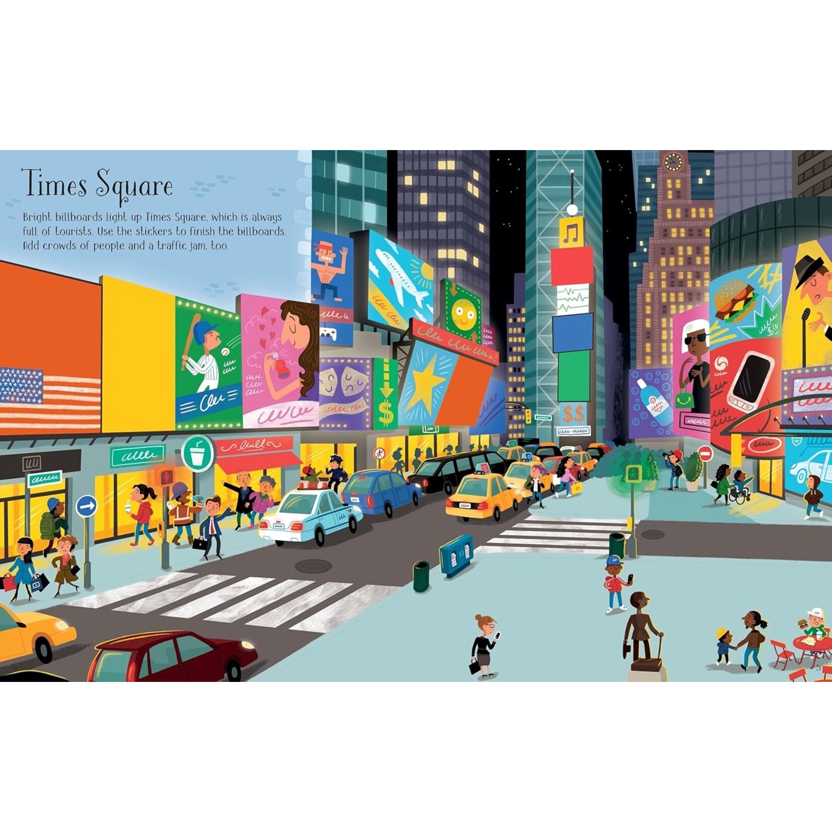 HarperCollins First Sticker Book New York
