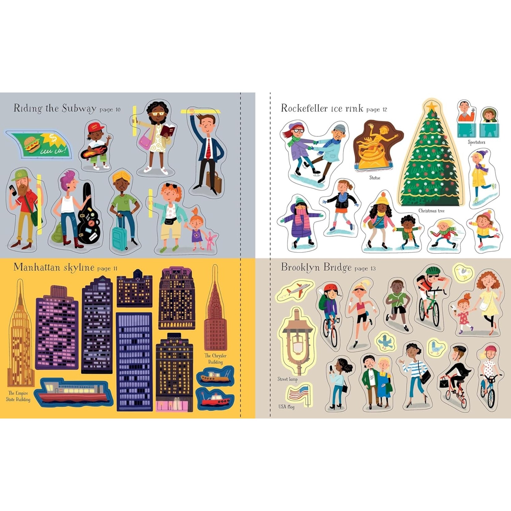 HarperCollins First Sticker Book New York