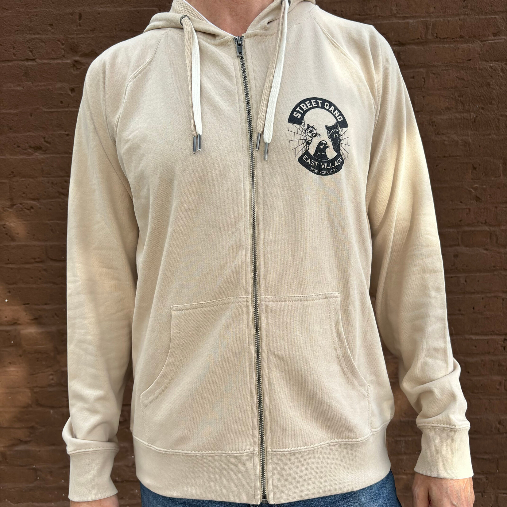 Exit9 Gift Emporium NYC Street Gangs Zipper Hoodie