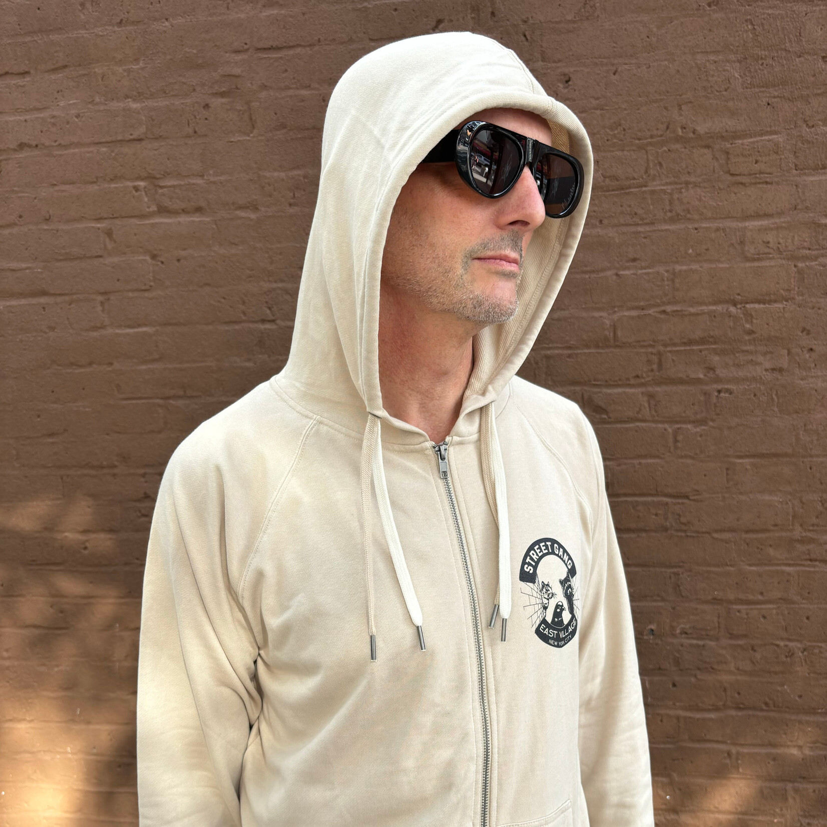 Exit9 Gift Emporium NYC Street Gangs Zipper Hoodie
