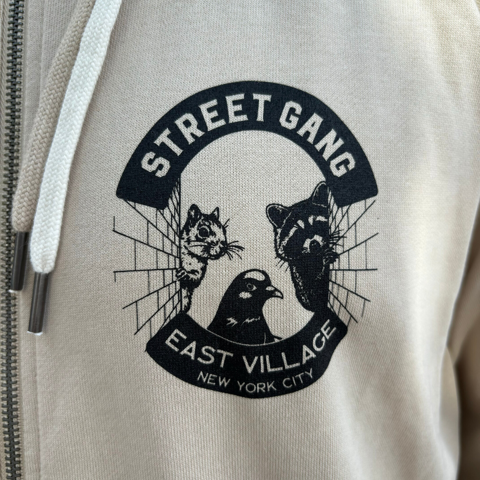 Exit9 Gift Emporium NYC Street Gangs Zipper Hoodie
