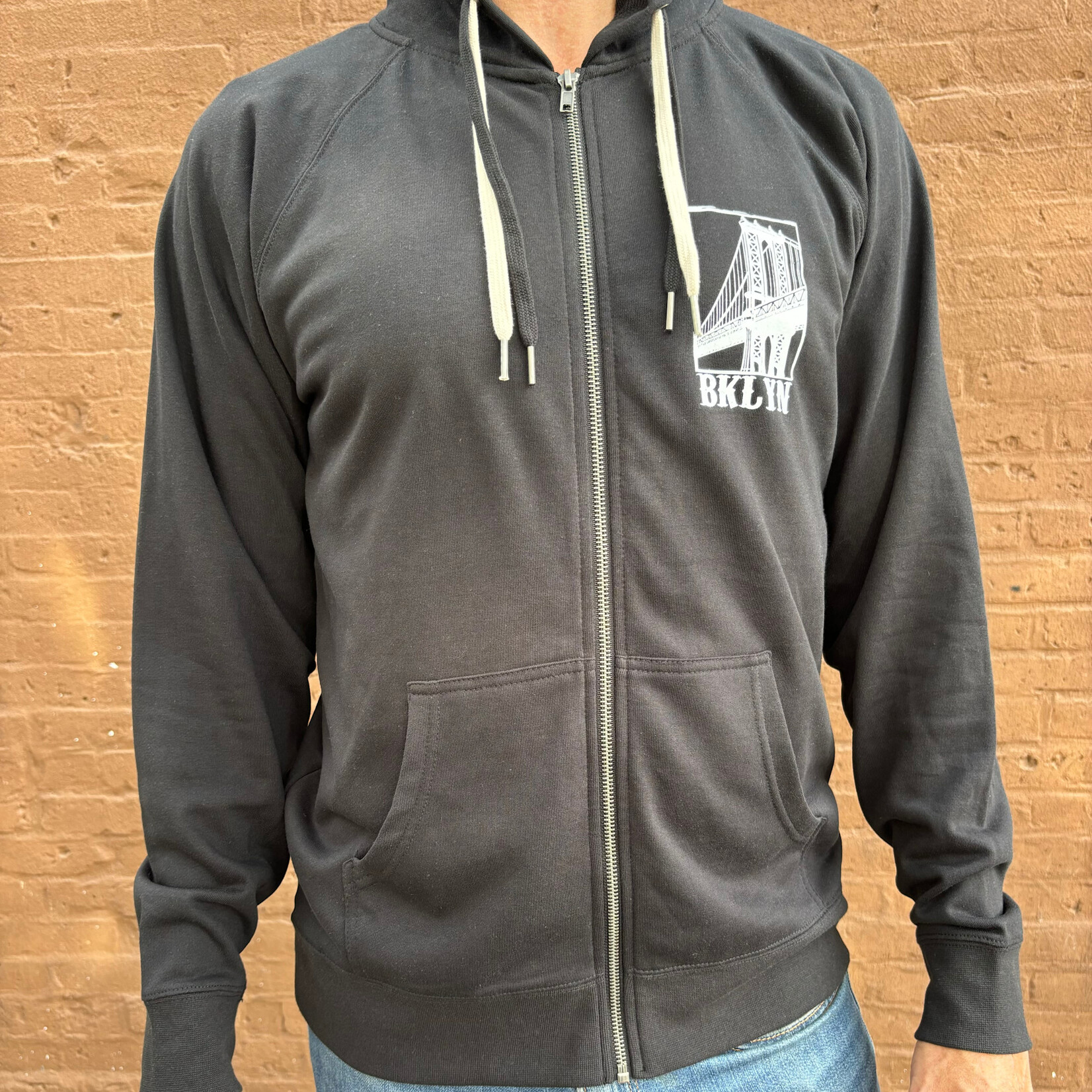 Exit9 Gift Emporium BKLYN Manhattan Bridge Zipper Hoodie