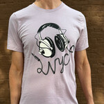 Exit9 Gift Emporium NYC Headphones T-Shirt in Light Violet