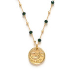 A Mano Ancient Roman Coin Necklace