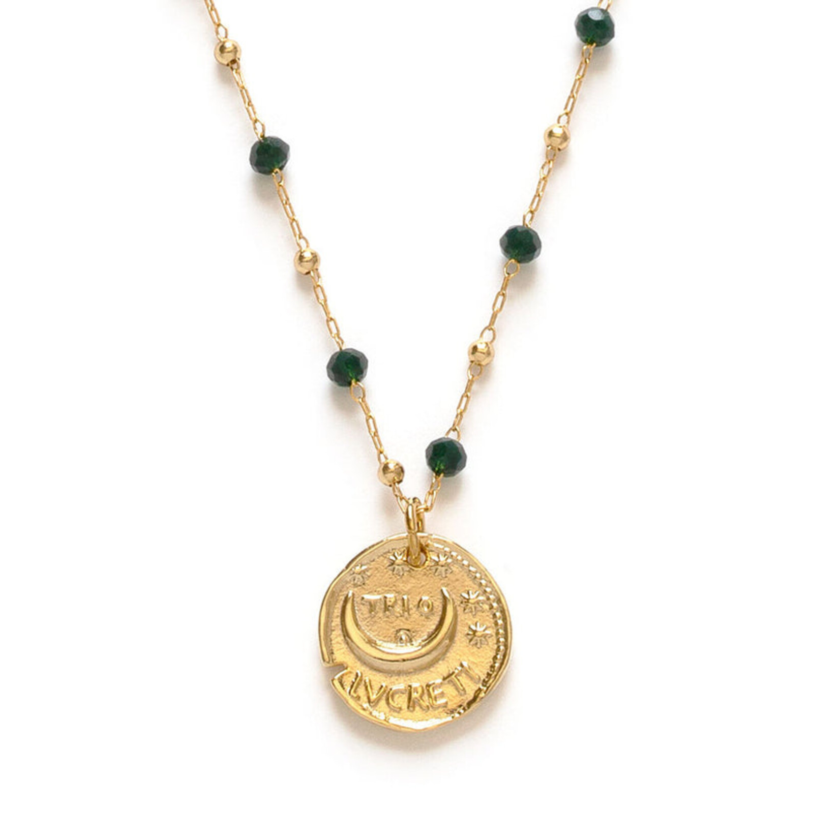 A Mano Ancient Roman Coin Necklace