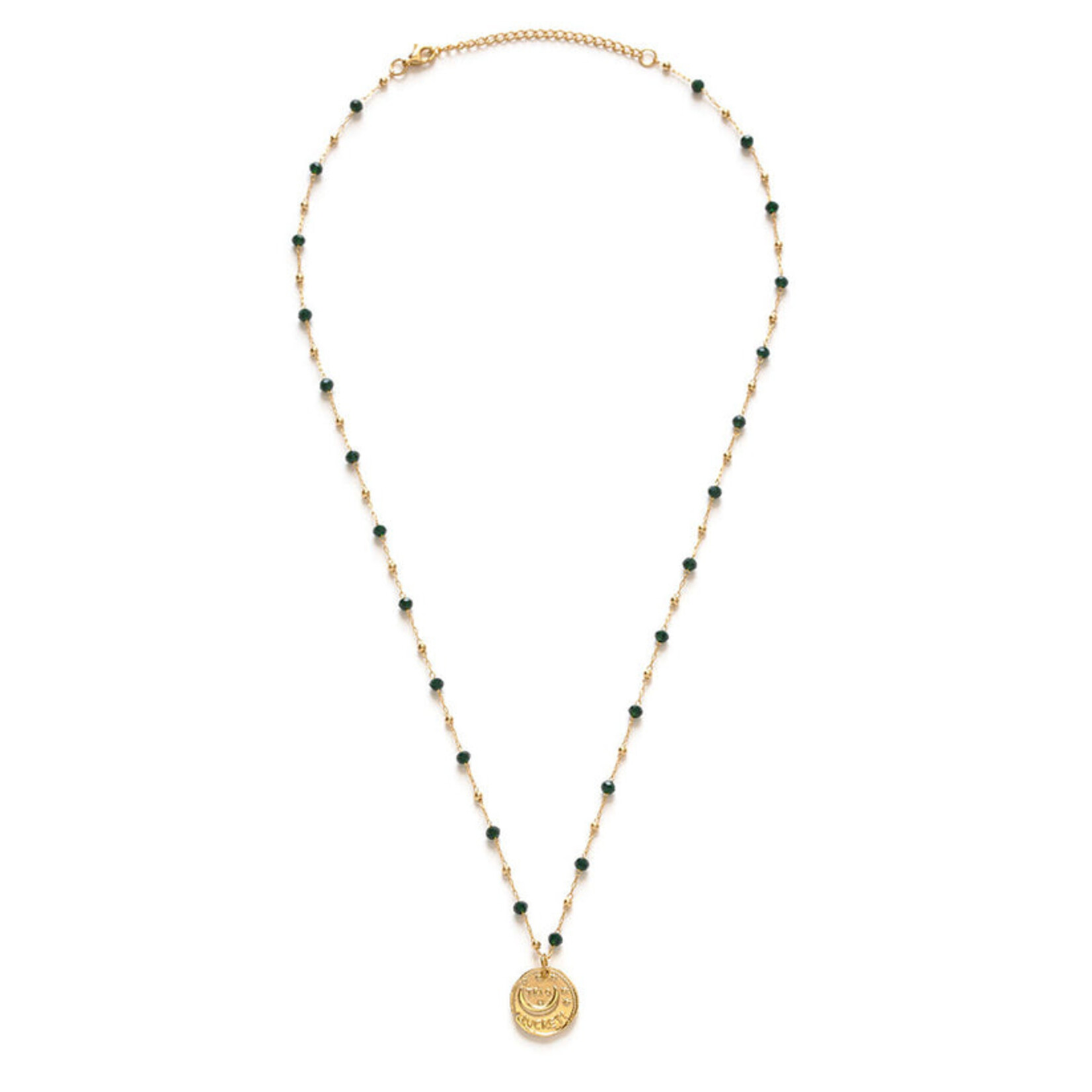 A Mano Ancient Roman Coin Necklace