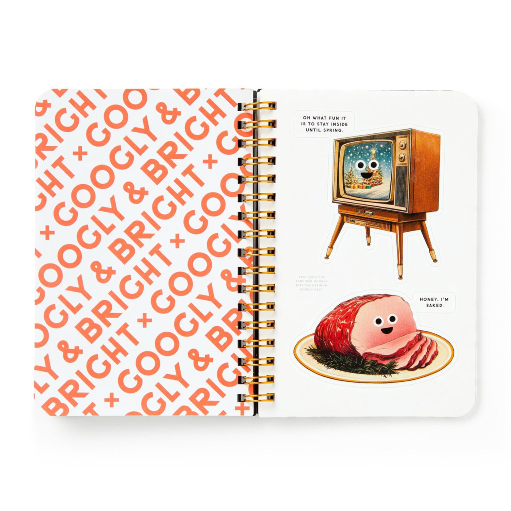Chronicle Books Googly & Bright Sticker Book
