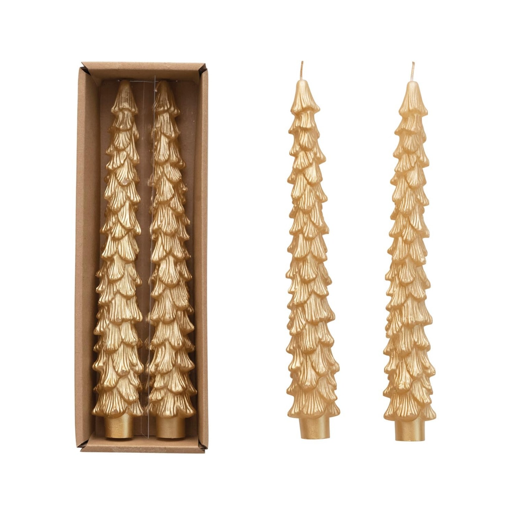 Creative Coop Tree Shaped Taper Sets