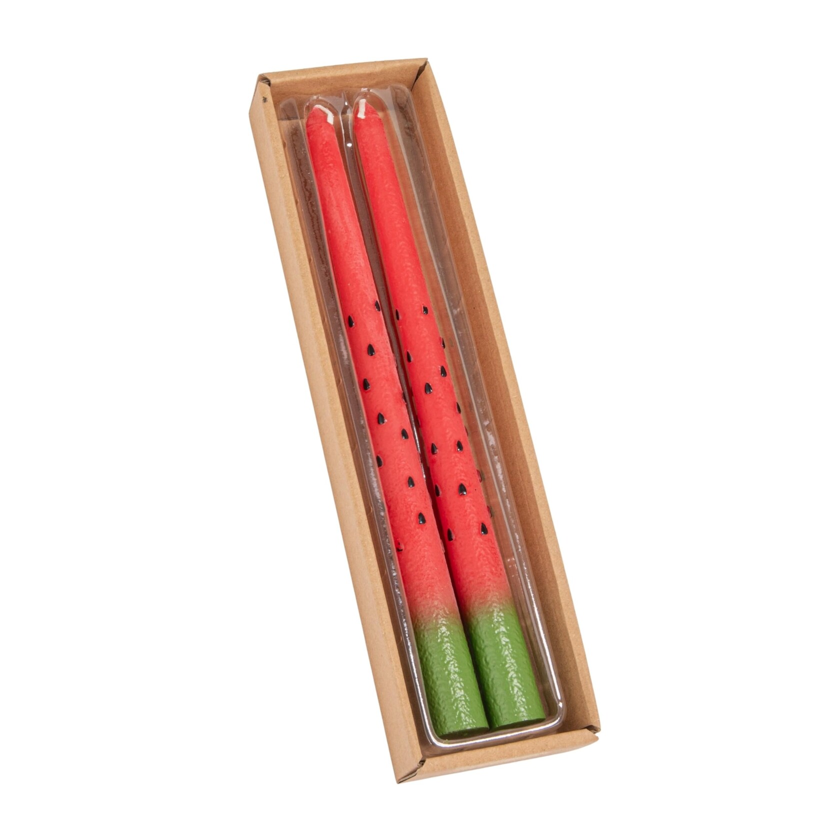 Creative Coop Watermelon Candle Set