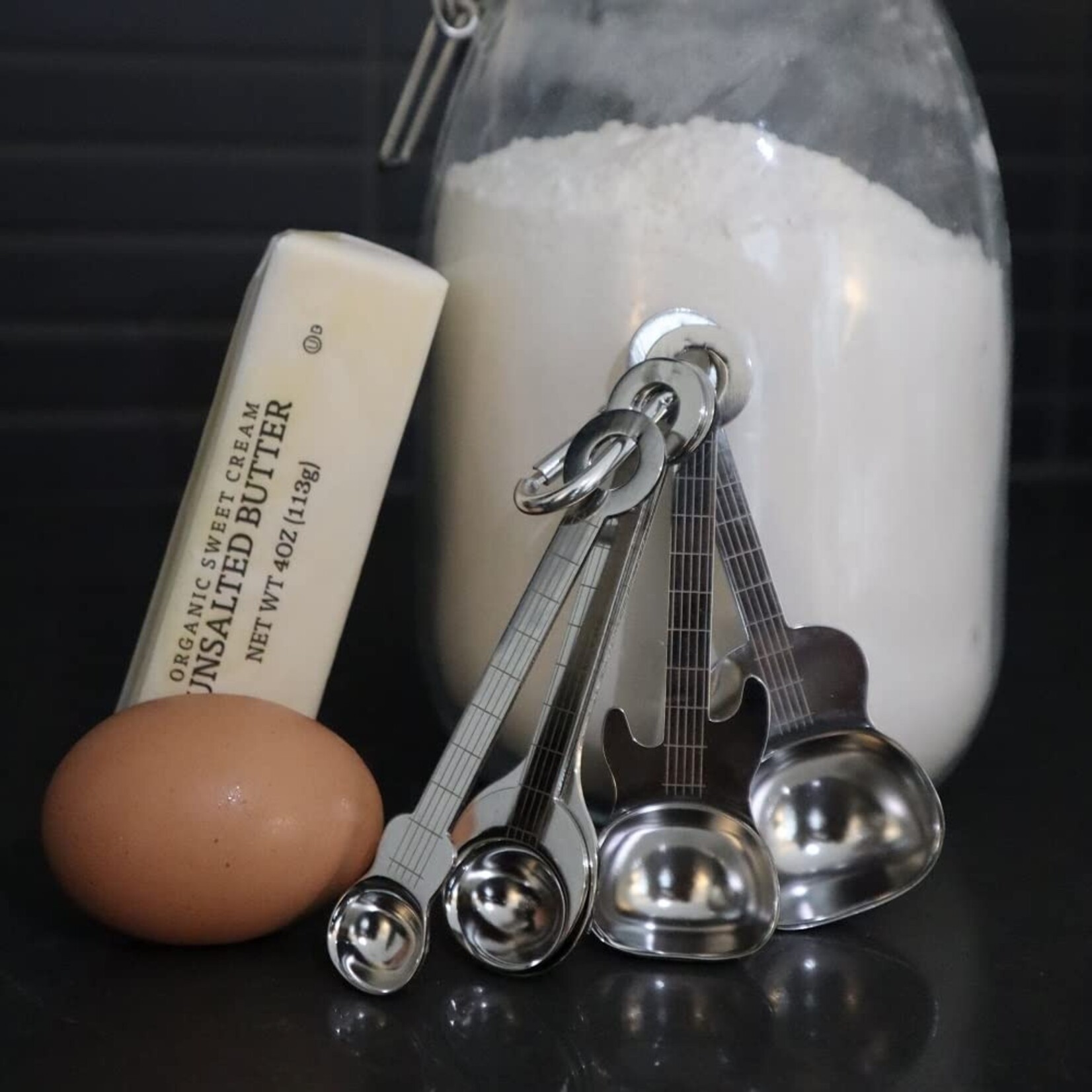 Kikkerland Guitar Measuring Spoons