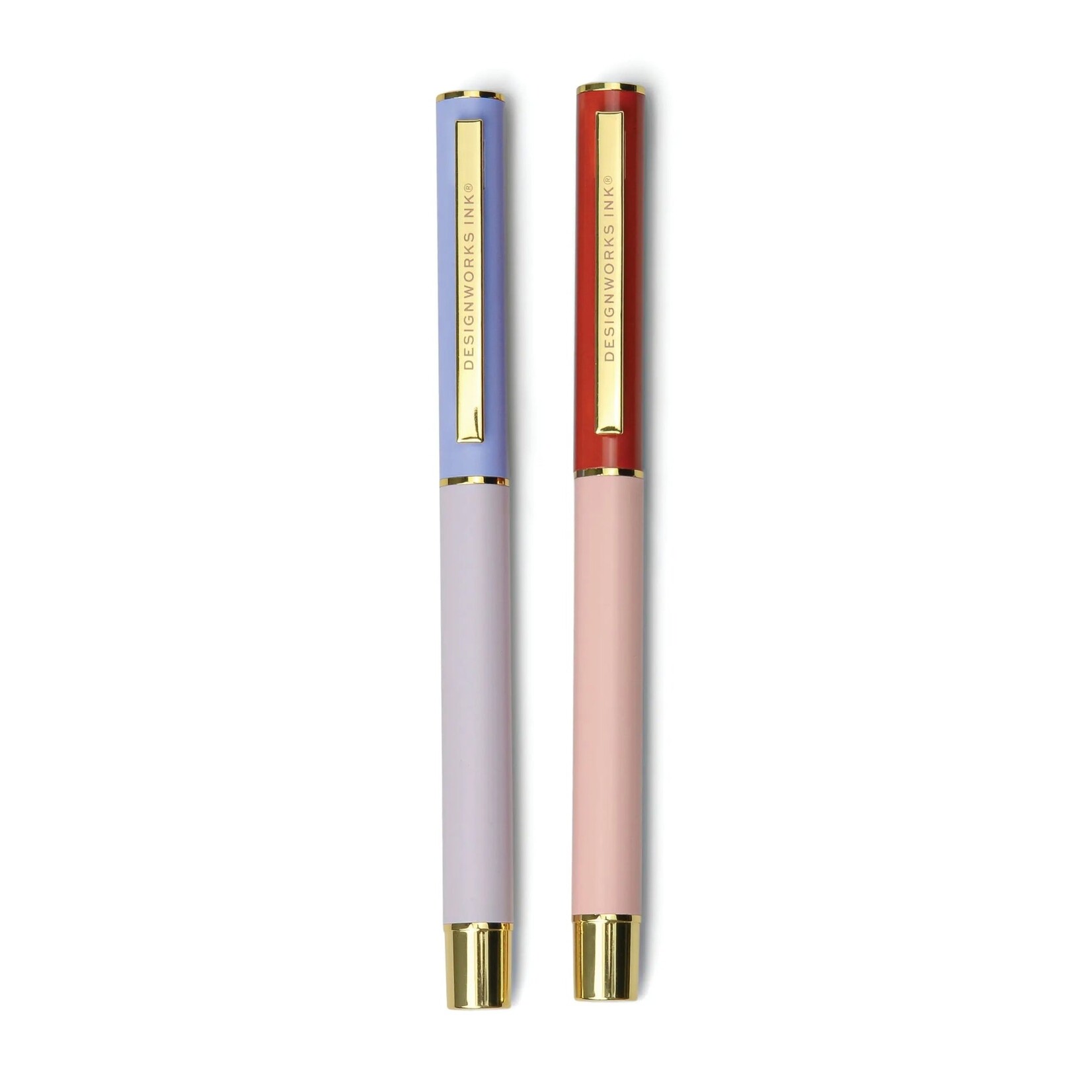 Designworks Ink Color Block Pen Set in Lavender + Blush