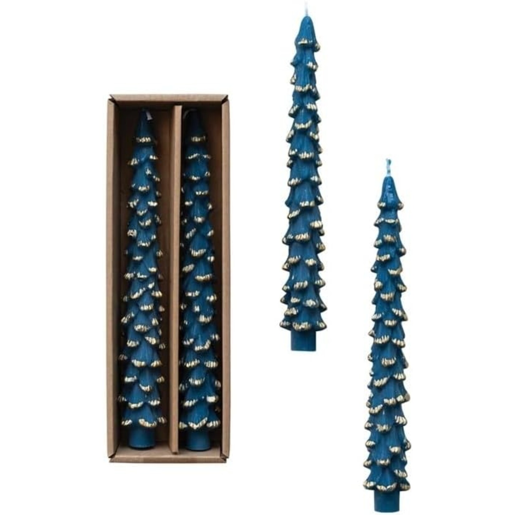 Creative Coop Tree Shaped Taper Sets