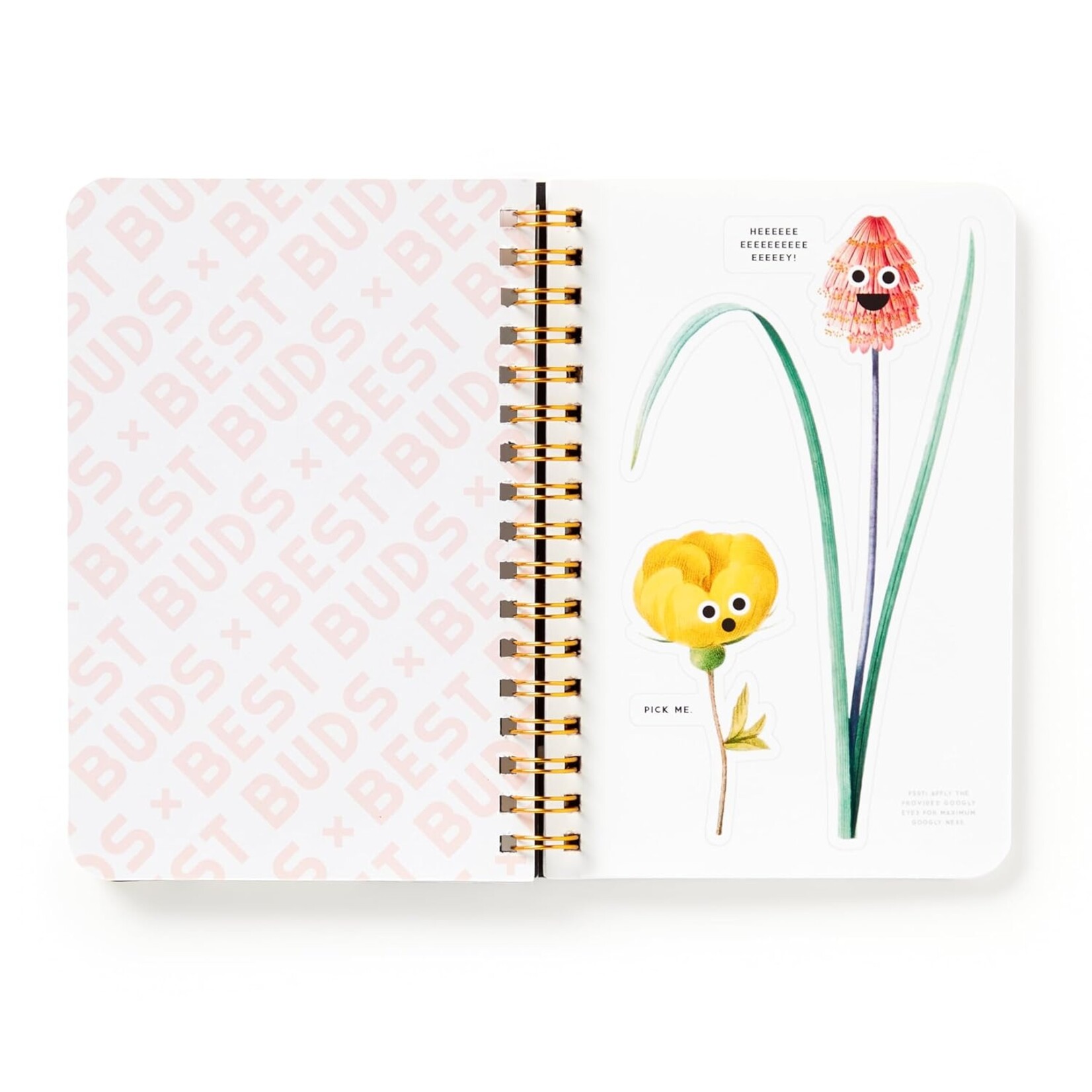Chronicle Books Googly Best Buds Sticker Book