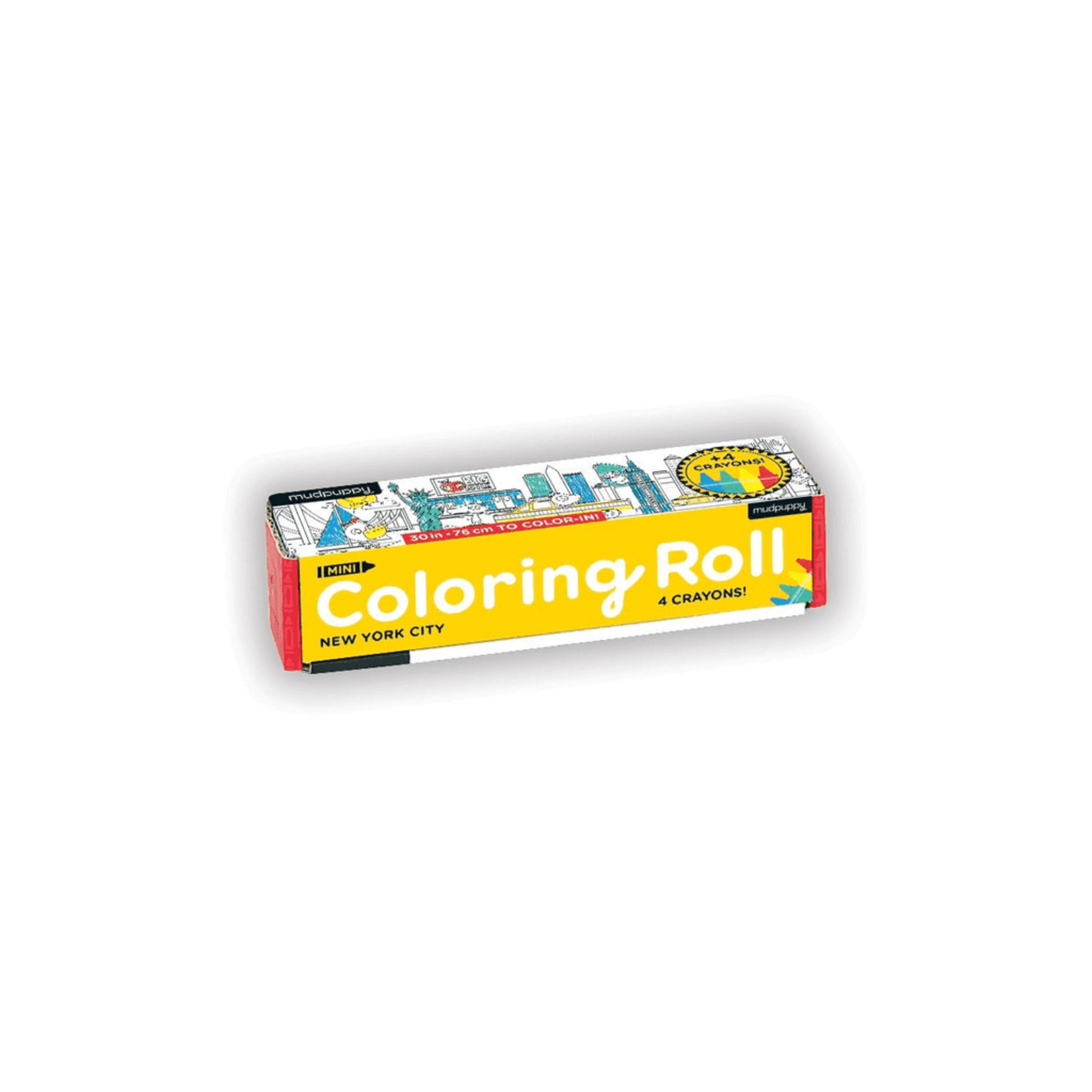 Chronicle Books New York City Mini Coloring Roll DISC