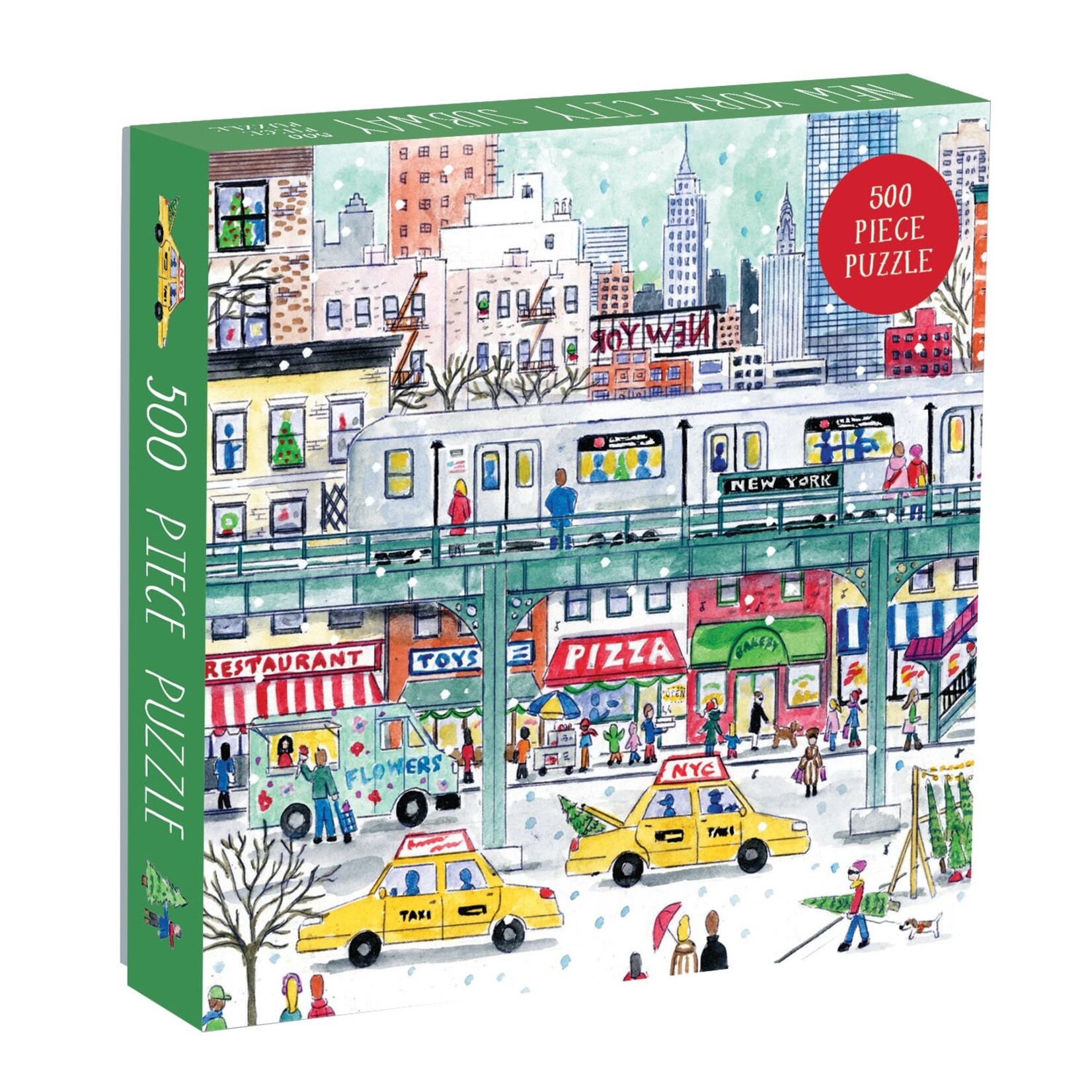 Chronicle Books Michael Storrings New York City Subway Puzzle