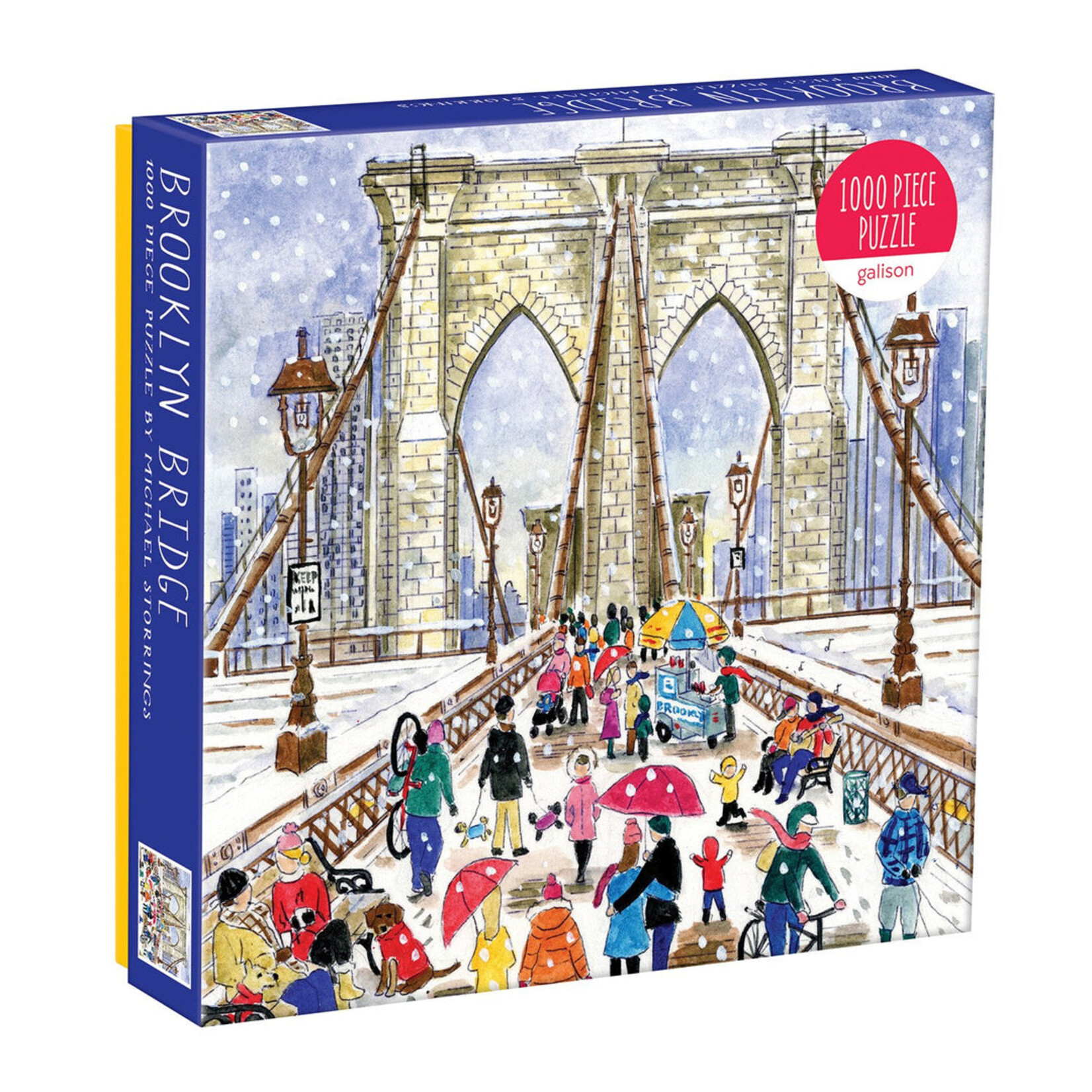 Chronicle Books Michael Storrings Brooklyn Bridge 1000 Puzzle