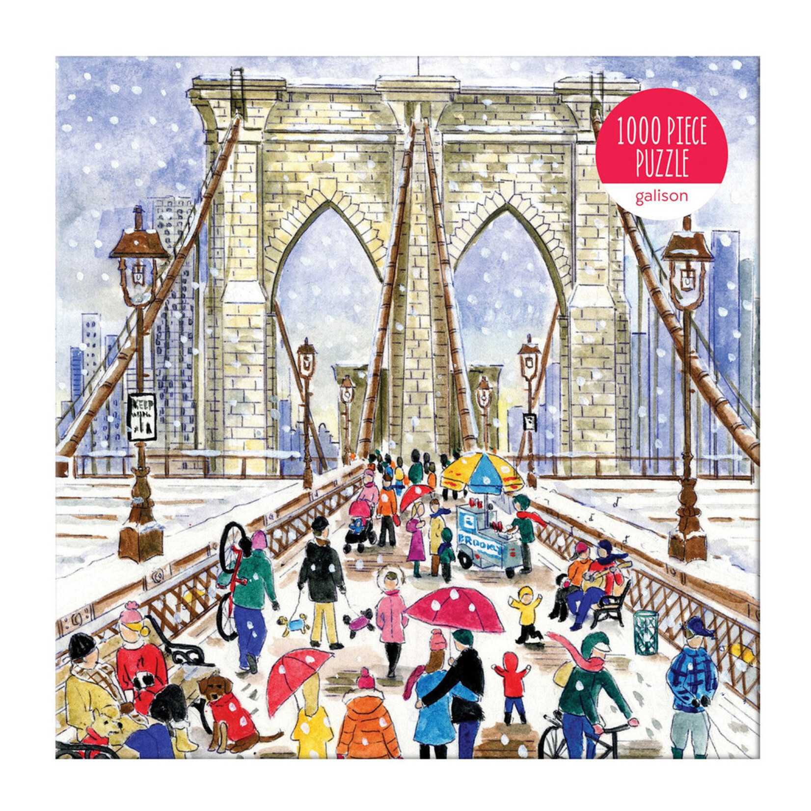 Chronicle Books Michael Storrings Brooklyn Bridge 1000 Puzzle
