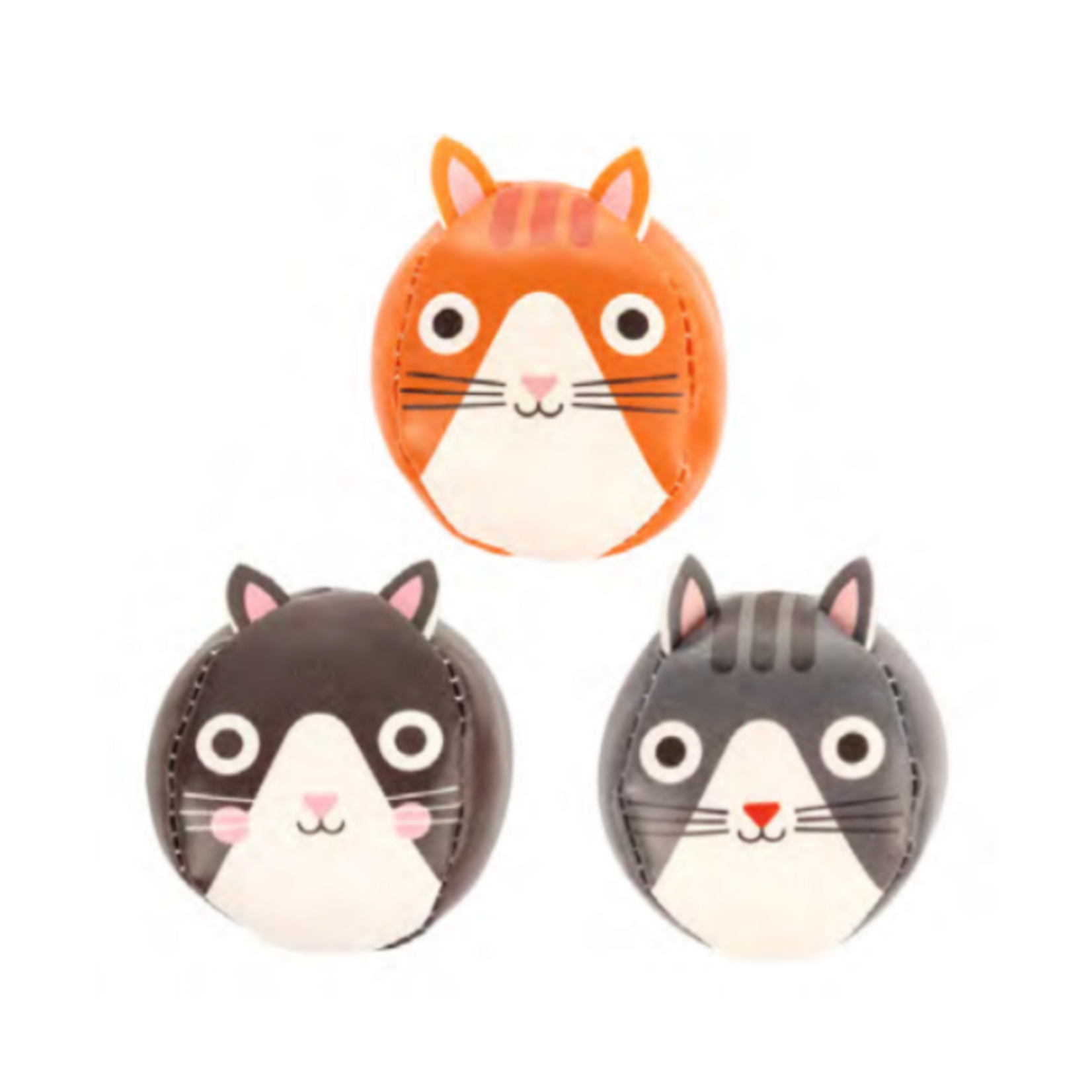 Kikkerland Three Little Cats Juggling Balls