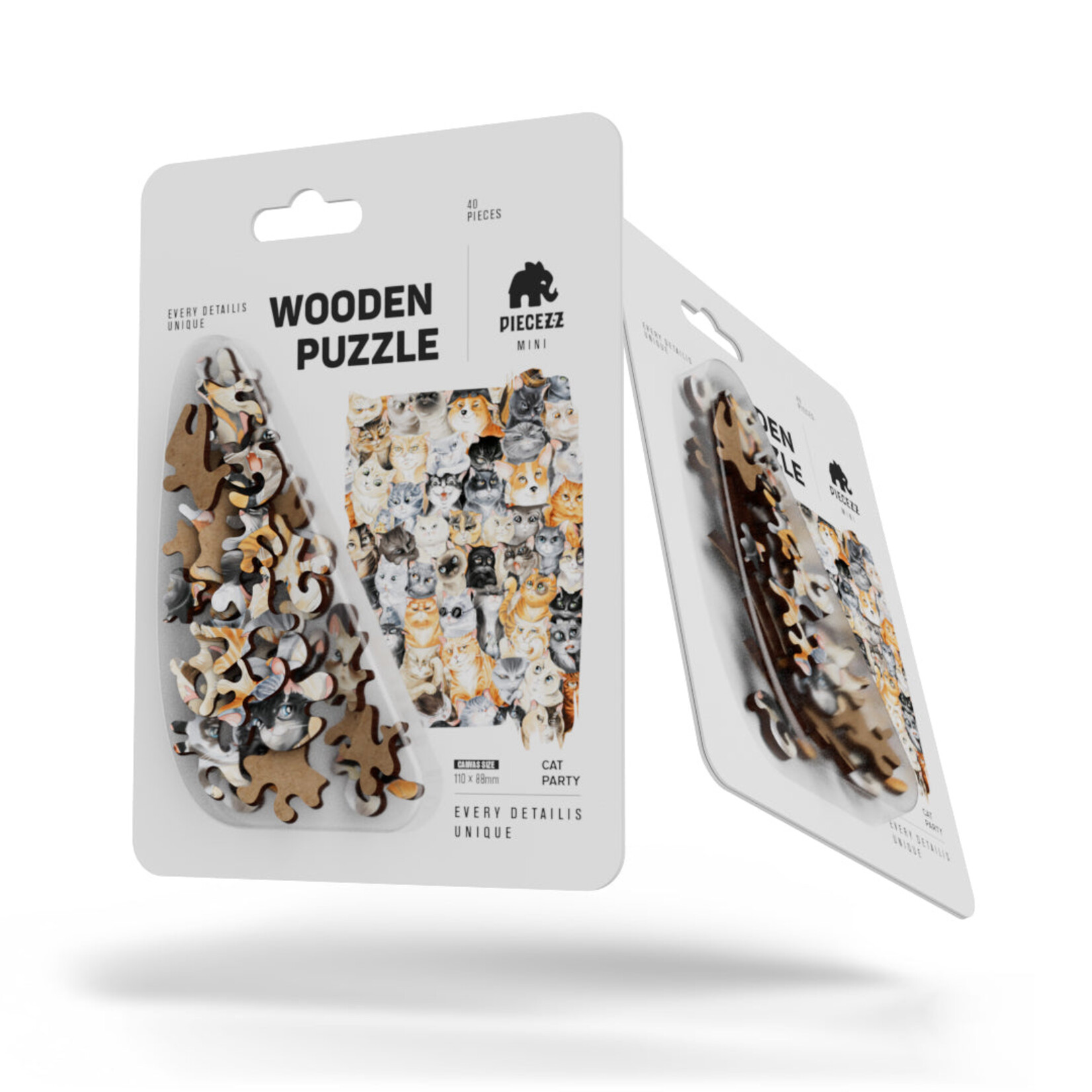 Geek Toys Cats Pocket Puzzle